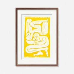 Lulu And Georgia 'Cloudgazers' Print By Adrian Brandon