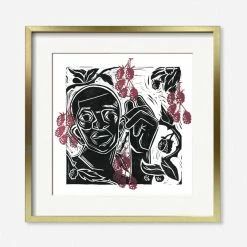 Lulu And Georgia Walls 'Mama's Making Pie' Print By Adrian Brandon