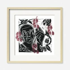 Lulu And Georgia Walls 'Mama's Making Pie' Print By Adrian Brandon