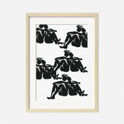 Lulu And Georgia Walls 'Over Here' Print By Adrian Brandon