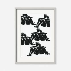 Lulu And Georgia Walls 'Over Here' Print By Adrian Brandon