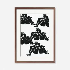 Lulu And Georgia Walls 'Over Here' Print By Adrian Brandon