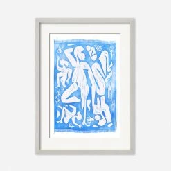 Lulu And Georgia 'Picnic' Print By Adrian Brandon