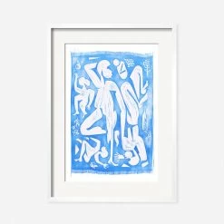 Lulu And Georgia 'Picnic' Print By Adrian Brandon