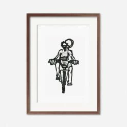 Lulu And Georgia'Ride' Print By Adrian Brandon Walls