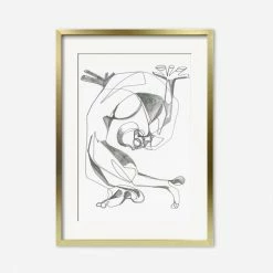 Lulu And Georgia 'Stretch' Print By Adrian Brandon Walls