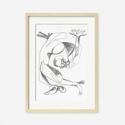 Lulu And Georgia 'Stretch' Print By Adrian Brandon Walls