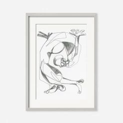 Lulu And Georgia 'Stretch' Print By Adrian Brandon Walls