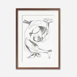 Lulu And Georgia 'Stretch' Print By Adrian Brandon Walls