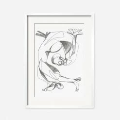 Lulu And Georgia 'Stretch' Print By Adrian Brandon Walls