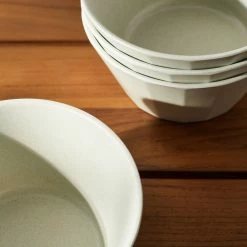 Lulu And Georgia Alfresco Bamboo Bowls (Set Of 4)