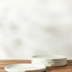 Brand new 😉 Lulu And Georgia Alfresco Bamboo Dinner Plates (Set Of 4) ❤️ 12 Lulu And Georgia Alfresco Bamboo Dinner Plates (Set Of 4)