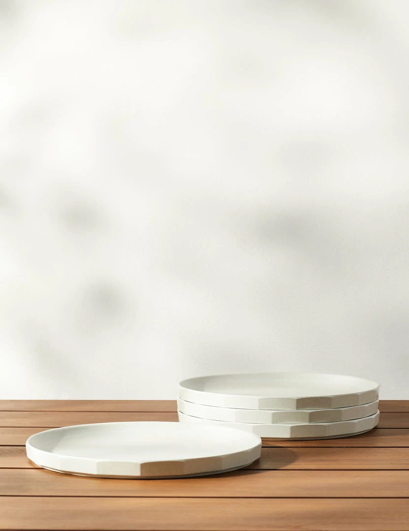 Brand new 😉 Lulu And Georgia Alfresco Bamboo Dinner Plates (Set Of 4) ❤️ 6 Lulu And Georgia Alfresco Bamboo Dinner Plates (Set Of 4)