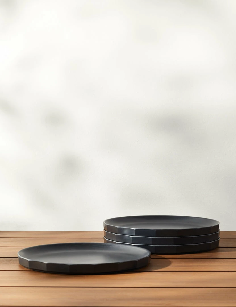 Brand new 😉 Lulu And Georgia Alfresco Bamboo Dinner Plates (Set Of 4) ❤️ 9 Lulu And Georgia Alfresco Bamboo Dinner Plates (Set Of 4)