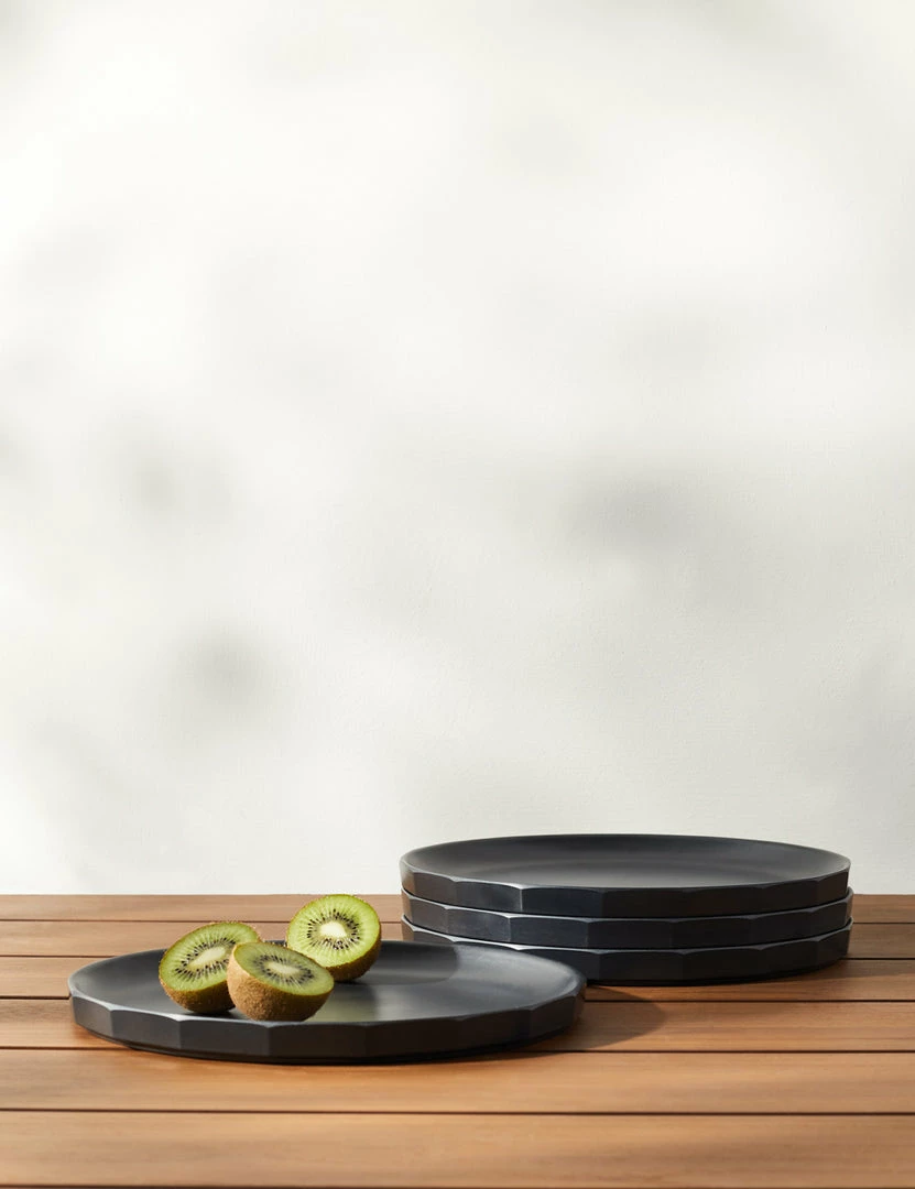 Brand new 😉 Lulu And Georgia Alfresco Bamboo Dinner Plates (Set Of 4) ❤️ 7 Lulu And Georgia Alfresco Bamboo Dinner Plates (Set Of 4)