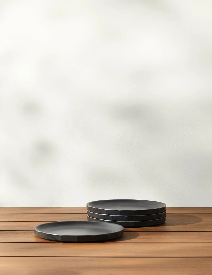 Brand new π Lulu And Georgia Outdoor Collection Alfresco Bamboo Salad Plates (Set Of 4) π 16 Lulu And Georgia Outdoor Collection Alfresco Bamboo Salad Plates (Set Of 4)