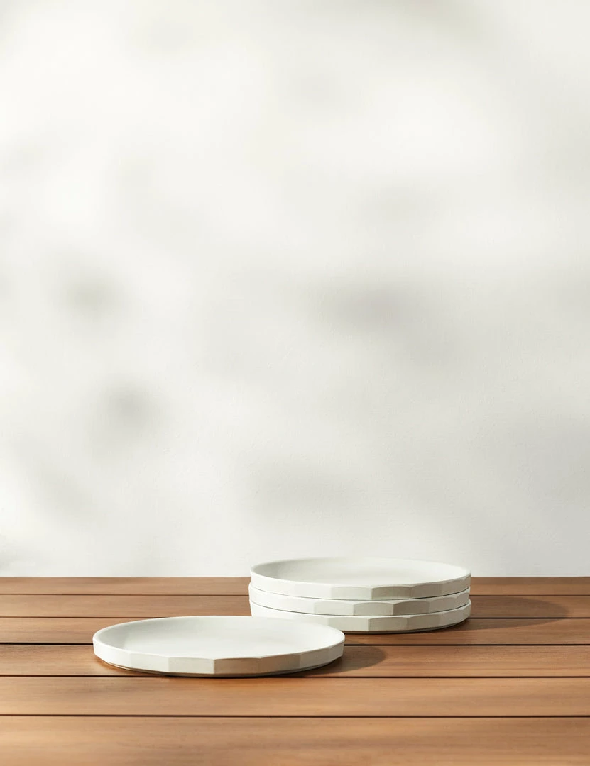 Brand new π Lulu And Georgia Outdoor Collection Alfresco Bamboo Salad Plates (Set Of 4) π 7 Lulu And Georgia Outdoor Collection Alfresco Bamboo Salad Plates (Set Of 4)