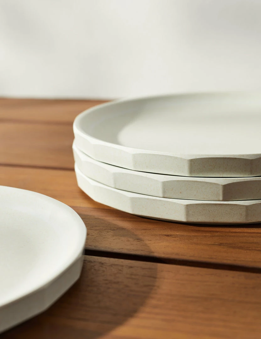 Brand new π Lulu And Georgia Outdoor Collection Alfresco Bamboo Salad Plates (Set Of 4) π 5 Lulu And Georgia Outdoor Collection Alfresco Bamboo Salad Plates (Set Of 4)