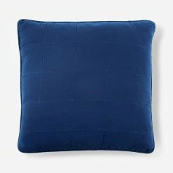 Lulu And Georgia Mossy Greens Antwerp Large Euro Sham By Pom Pom At Home