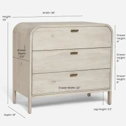Best deal π Lulu And Georgia Malene Barnett Kindred Collection Brooke 3-Drawer π Dresser π 31 Lulu And Georgia Malene Barnett Kindred Collection Brooke 3-Drawer Dresser