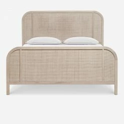 Lulu And Georgia Brooke Platform Bed Curved + Rounded