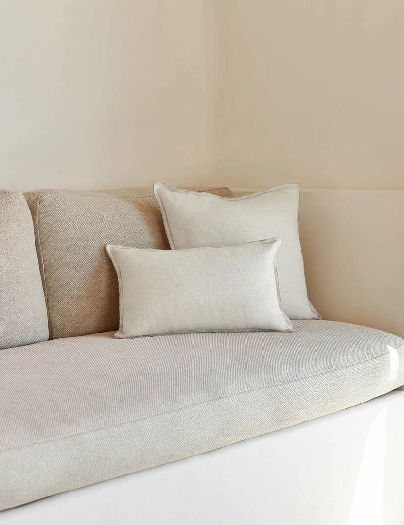 Cheapest 🛒 Lulu And Georgia Muted Pastels Arlo Linen Pillow 🥰 81 Lulu And Georgia Muted Pastels Arlo Linen Pillow