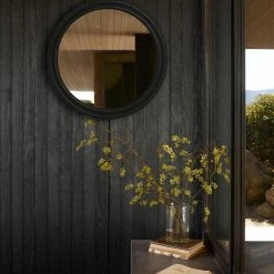 Lulu And Georgia Organic Harmony Collection Bourdon Double-Framed Round Mirror