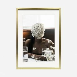 Lulu And Georgia 'Southern Woman In White Dogwoods' Photography Print By Ashley Johnson