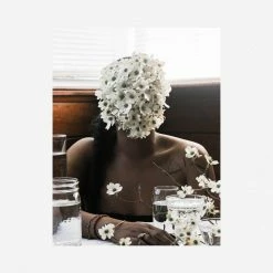 Lulu And Georgia 'Southern Woman In White Dogwoods' Photography Print By Ashley Johnson