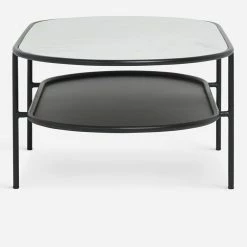 Lulu And Georgia Ayana Oval Coffee Table