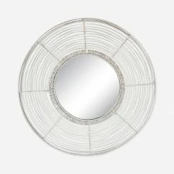 Lulu And Georgia Koana Round Mirror New