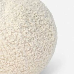 Lulu And Georgia Bouclé Ball Pillow By Sarah Sherman Samuel Sarah Sherman Samuel Collection