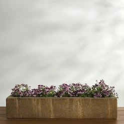Lulu And Georgia Basic Element Long Planter By Campania International