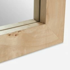 Lulu And Georgia Bree Burl Wood Floor Mirror