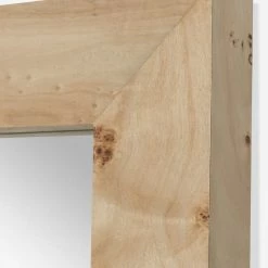 Lulu And Georgia Bree Burl Wood Floor Mirror