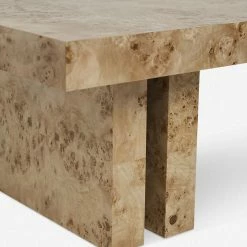 Lulu And Georgia Brisa Burl Wood Coffee Table