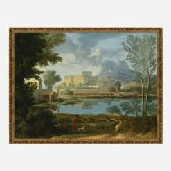 Lulu And Georgia 'Landscape With A Calm' Wall Art By Nicolas Poussin