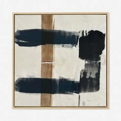 Lulu And Georgia Walls 'Neutral Abstract No. 15' Wall Art By Visual Contrast