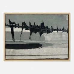 Lulu And Georgia 'Neutral Abstract No. 35' Wall Art By Visual Contrast Walls