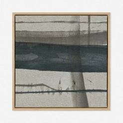 Lulu And Georgia Walls 'Neutral Abstract No. 39' Wall Art By Visual Contrast