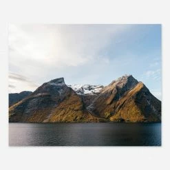 Lulu And Georgia Walls 'Fjords' Photography Print By Carley Rudd