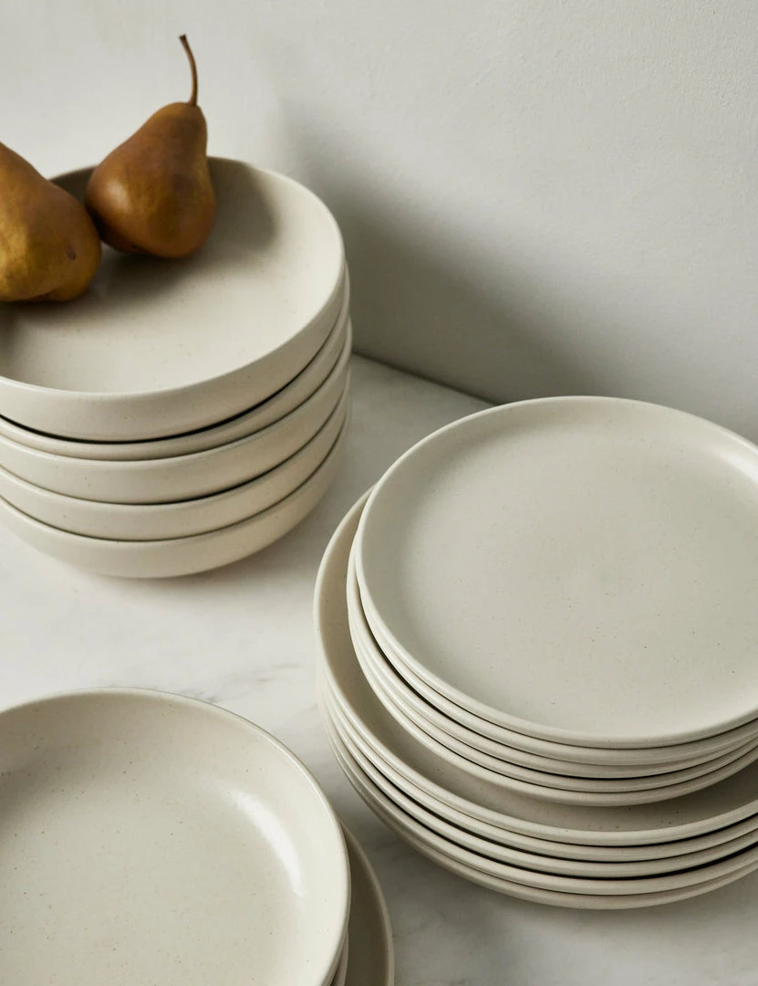 Best deal 🥰 Lulu And Georgia Casafina Pacifica Dinnerware, Vanilla (18-Piece Set) Earth Tones 🤩 5 Lulu And Georgia Casafina Pacifica Dinnerware, Vanilla (18-Piece Set) Earth Tones