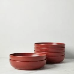 Lulu And Georgia Pacifica Pasta Bowls (Set Of 6) By Casafina
