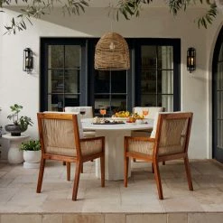 Lulu And Georgia Rosen Indoor / Outdoor Dining Chair Outdoor Collection