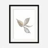 Lulu And Georgia Muted Pastels 'Faded Leaves' Print By Céline Nordenhed