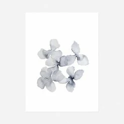 Lulu And Georgia 'Frozen Leaves' Print By Céline Nordenhed Muted Pastels