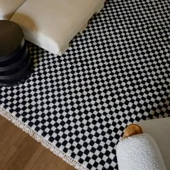 Lulu And Georgia Sarah Sherman Samuel Collection Checkerboard Rug By Sarah Sherman Samuel