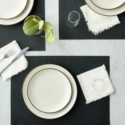 Lulu And Georgia Chilewich Basketweave Rectangle Placemat (Set Of 4)