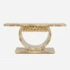 Lulu And Georgia Chloe Burl Wood Console Table