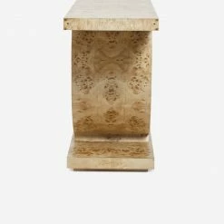 Lulu And Georgia Chloe Burl Wood Console Table